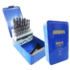 Набор сверл IRWIN HSS PRO, по металлу, 25шт. (1.0-13.0мм c шагом 0.5 мм), 10502504