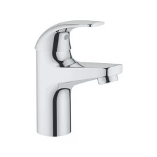 Смеситель для раковины Grohe BAU Curve Керамический картридж Хром (32848000)