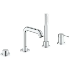 Смеситель однорычажный для ванны на 4 отверстия, GROHE Essence New, хром, (19578001)