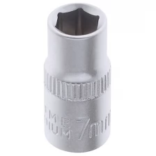 Головка 1/4" шестигранная 7мм "AV Steel"